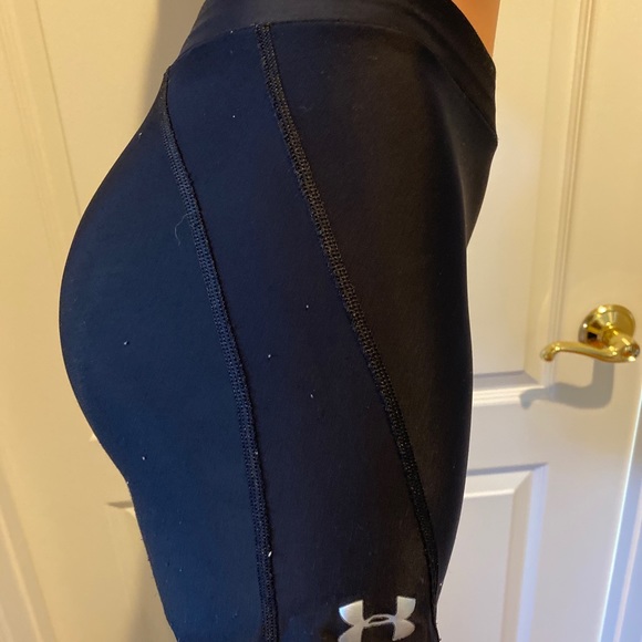 UNDER ARMOUR Black Compression Shorts XS - Picture 3 of 7